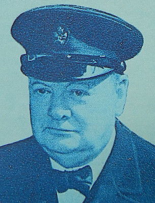 Winston Churchill w mundurze